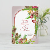 ウィンター・バード・ホリデー・カード シーズンカード (スタンド正面)