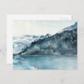 ウィンター・フィヨルド ポストカード (正面/裏面)