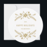 ウィンター フォリア ゴールド シーズンカード<br><div class="desc">すべての写真はサンプルとしてのみ表示され、再販はできません。この製品は、サンプル写真がお客様の画像に置き換えられた場合にのみ購入することを目的としています。</div>