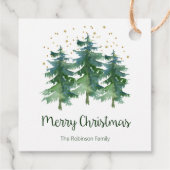 ウィンター・フォレスト・クリスマス フェイバータグ (裏面)