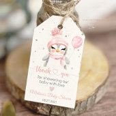 ウィンター ペンギン ベイビー シャワー ギフトタグ