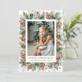 ウィンター ボタニカル ホリデー カード (スタンド正面)