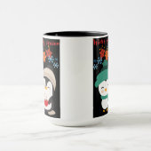 ウィンター マイ ラブリー シーズン – あったかクリスマスコーヒー マグカップ (中央)