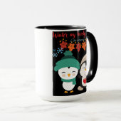 ウィンター マイ ラブリー シーズン – あったかクリスマスコーヒー マグカップ (正面右)