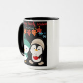 ウィンター マイ ラブリー シーズン – あったかクリスマスコーヒー マグカップ (正面左)