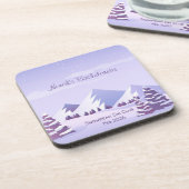 ウィンター・マウンテン・バチェロレッテ・ウィークエンド・カスタム コースター (左側)