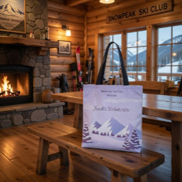 ウィンター・マウンテン・バチェロレッテ・ウィークエンド・カスタム トートバッグ