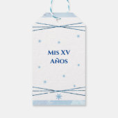 ウィンター・ワンダーランドのキンセアニエラの思い出 ギフトタグ (裏面)