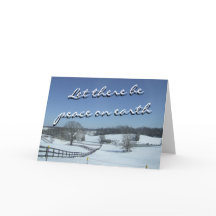 ウィンター ワンダーランドのグリーティング カード