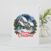 ウィンター・ワンダーランドのスノーグローブ シーズンカード (スタンド正面)