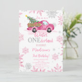 ウィンター ワンダーランド ご招待 招待状 (スタンド正面)