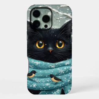 ウィンター・ワンダーランド・キャット iPhone 16 PRO MAXケース