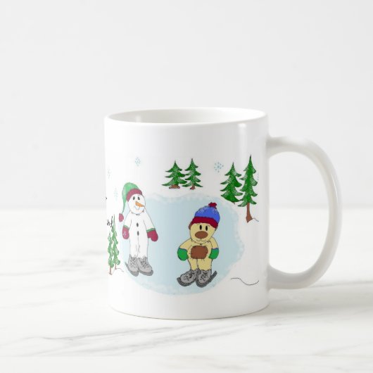 ウィンター・ワンダーランド コーヒーマグカップ (右)