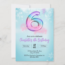 ウィンター ワンダーランド スリンバーパーティー ご招待 招待状