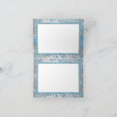 ウィンター ワンダーランド バット ミツバ祭り 感謝カード (内部)