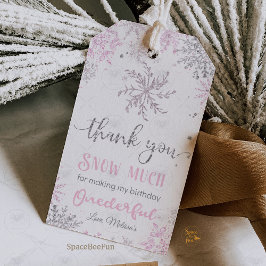 ウィンター・ワンダーランド・バースデー ギフトタグ