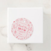 ウィンター・ワンダーランド・バースデー・パーティー・ギフトタグ フェイバータグ (インサイチュ)