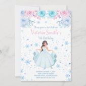 ウィンター ワンダーランド パーティー カード (正面)