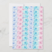 ウィンター ワンダーランド パーティー カード (裏面)