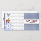 ウィンター・ワンダーランド フォトカード シーズンカード (正面/裏面)