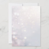 ウィンター ワンダーランド ブランチ ベビー シャワー 招待状 (裏面)