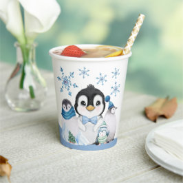 ウィンター・ワンダーランド・ペンギン 紙コップ