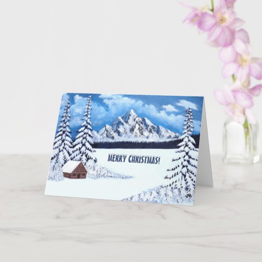 ウィンター・ワンダー・クリスマスカード カード (蘭)
