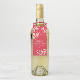 ウィンター ワンダー ホリデー ボトル ハング タグ