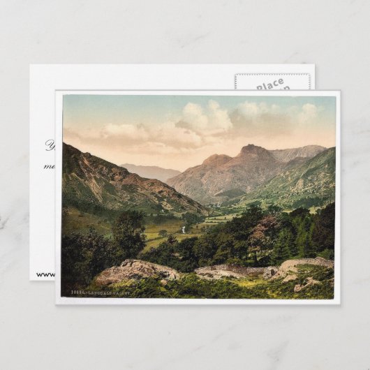 ウィンダミア、ラングデール・バレー、イングラン湖地区 ポストカード (正面/裏面)
