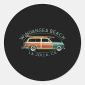 ウィンダンシービーチラジョラカリフォルニアサーフィン ラウンドシール (正面)