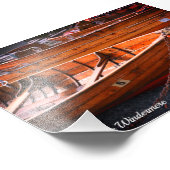 ウィンダーメアザレイクディストリクトボート フォトプリント (角)