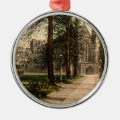 ウィンチェスターのカテドラル、ハンプシャー、イギリス メタルオーナメント (正面)