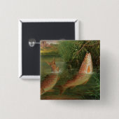 ウィンチェスターのマス 缶バッジ (正面&裏面)