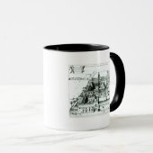 ウィンチェスターの大学 マグカップ (正面右)