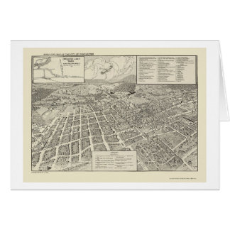 ウィンチェスターのVAのパノラマ式の地図- 1926年