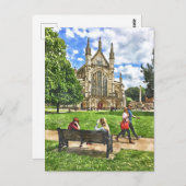 ウィンチェスターウォーターカラースタイル ポストカード (正面/裏面)