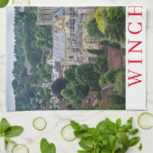 ウィンチェスター大聖堂ビューティータオル キッチンタオル (折り畳み)