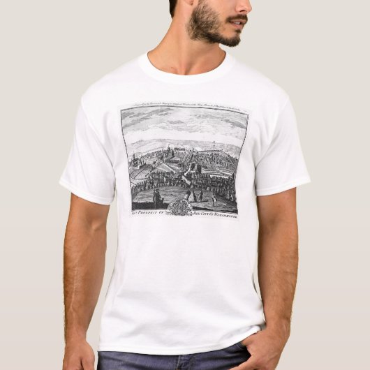 ウィンチェスター市の東の見通し Tシャツ (正面)