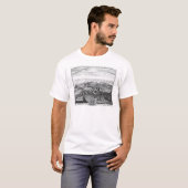 ウィンチェスター市の東の見通し Tシャツ (正面フル)