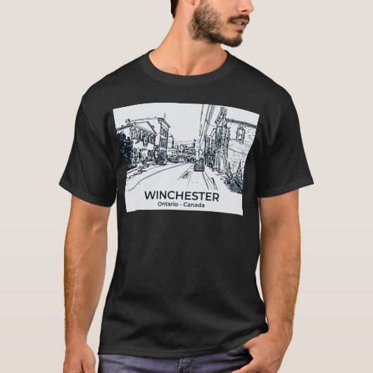 ウィンチェスター - オンタリオ州 Tシャツ (正面)
