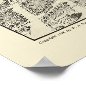 ウィンチェスター， VAパノラママップ – 1926 ポスター (角)