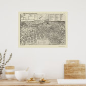 ウィンチェスター， VAパノラママップ – 1926 ポスター (キッチン)