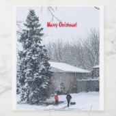 ウィンティ日は予備役に値する ワインラベル (シングルラベル)