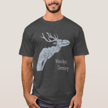 ウィンディゴの国 アルゴンキン族の民話 メンズTシャツ