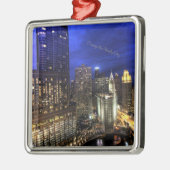 ウィンディシティー・シカゴ メタルオーナメント (左)