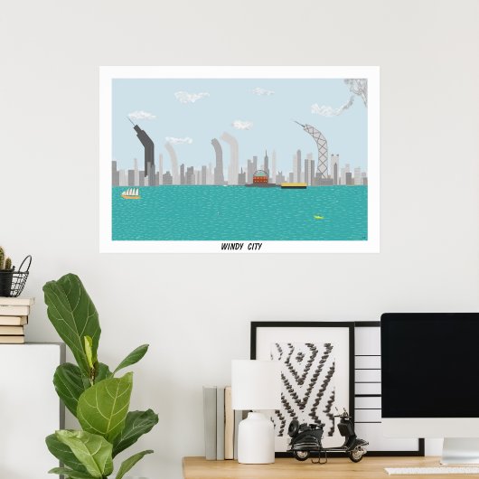 ウィンディシティ ポスター (ホームオフィス)