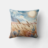 ウィンディデイ素朴ボホマウンテンプレーリーカントリー クッション (裏面)