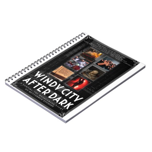 ウィンディーシティアフターダークシーズン5ノート ノートブック (左側)