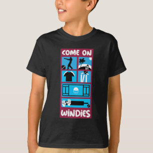 ウィンディースクリケットウエストインディテストクリケットTシャツ Tシャツ