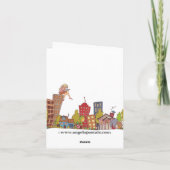 ウィンディ歩くウィメンノテカード カード (裏面)